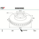 COATED RANGE FTE