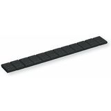 Masse adhésive zinguée noires 12x5g
