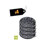 Rouleaux de masses zinguées 6 kg x4 - Pack de 4 rouleaux