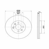 DISC FRANA FATA STG/DR