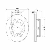 DISC FRANA SPATE