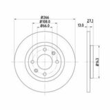 DISC FRANA FATA STG/DR