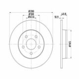 DISC FRANA SPATE STG/DR