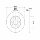 DISC FRANA FATA STG/DR