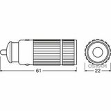 LEDinspect FLASHLIGHT 15