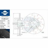 GRAPHITE HOOK SLOTTED