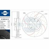 GRAPHITE DRILLED & SLOTTED PLUS