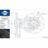 GRAPHITE HOOK SLOTTED