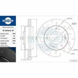 GRAPHITE HOOK SLOTTED